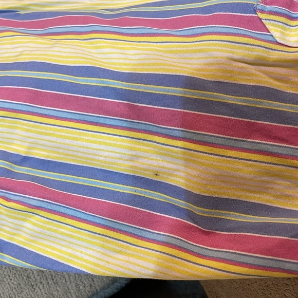 Ralph Lauren Blake men’s large beautiful pastel stripe  button down dress shirt - Picture 6 of 6
